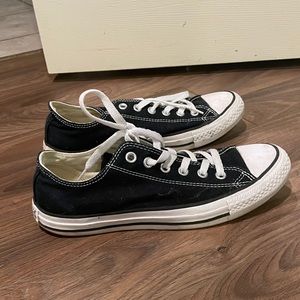 Black Converse Low Tops